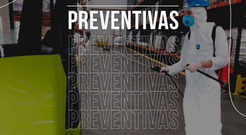 Medidas preventivas ao Covid-19 - Desinfecção